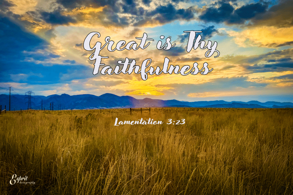 God's Faithfullness